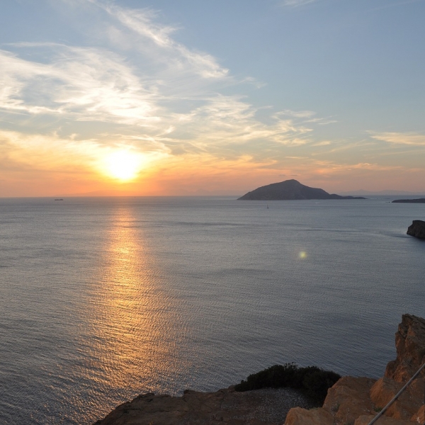 Sunset Sounio