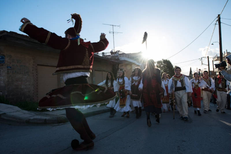 βλάχικος γάμος Θήβα, Καθαρή Δευτέρα