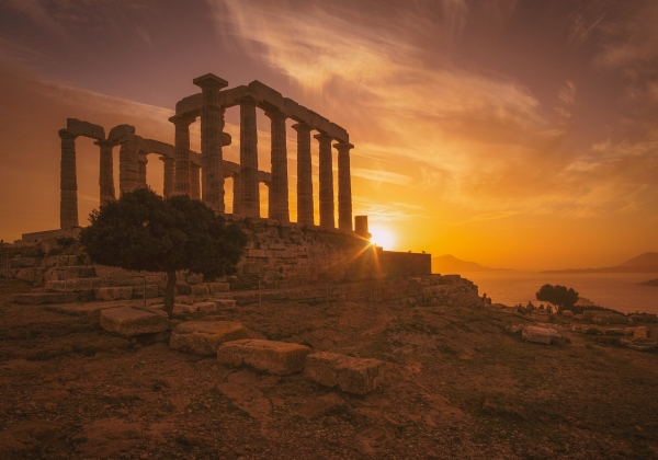 sunset-sounio